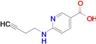 6-(But-3-yn-1-ylamino)nicotinic acid