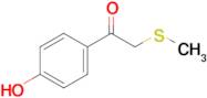 1-(4-Hydroxyphenyl)-2-(methylthio)ethan-1-one