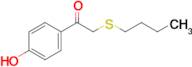 2-(Butylthio)-1-(4-hydroxyphenyl)ethan-1-one