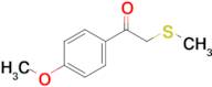 1-(4-Methoxyphenyl)-2-(methylthio)ethan-1-one