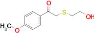 2-((2-Hydroxyethyl)thio)-1-(4-methoxyphenyl)ethan-1-one