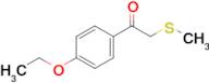 1-(4-Ethoxyphenyl)-2-(methylthio)ethan-1-one