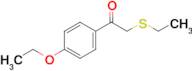 1-(4-Ethoxyphenyl)-2-(ethylthio)ethan-1-one