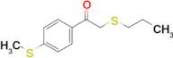 1-(4-(Methylthio)phenyl)-2-(propylthio)ethan-1-one