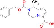 2-((Benzyloxy)carbonyl)-1-methyl-1,2,3,4-tetrahydropyrrolo[1,2-a]pyrazine-6-carboxylic acid