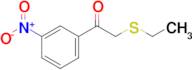 2-(Ethylthio)-1-(3-nitrophenyl)ethan-1-one