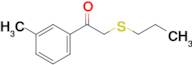 2-(Propylthio)-1-(m-tolyl)ethan-1-one