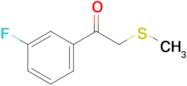 1-(3-Fluorophenyl)-2-(methylthio)ethan-1-one