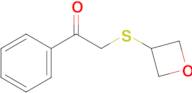 2-(Oxetan-3-ylthio)-1-phenylethan-1-one