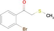 1-(2-Bromophenyl)-2-(methylthio)ethan-1-one