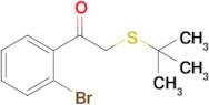 1-(2-Bromophenyl)-2-(tert-butylthio)ethan-1-one