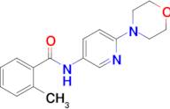 2-Methyl-N-(6-morpholinopyridin-3-yl)benzamide