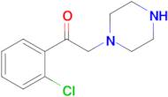 1-(2-Chlorophenyl)-2-(piperazin-1-yl)ethan-1-one