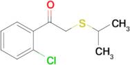 1-(2-Chlorophenyl)-2-(isopropylthio)ethan-1-one