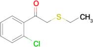 1-(2-Chlorophenyl)-2-(ethylthio)ethan-1-one