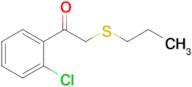 1-(2-Chlorophenyl)-2-(propylthio)ethan-1-one