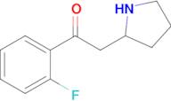 1-(2-Fluorophenyl)-2-(pyrrolidin-2-yl)ethan-1-one