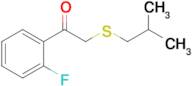 1-(2-Fluorophenyl)-2-(isobutylthio)ethan-1-one