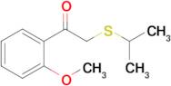 2-(Isopropylthio)-1-(2-methoxyphenyl)ethan-1-one