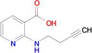 2-(But-3-yn-1-ylamino)nicotinic acid