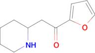 1-(Furan-2-yl)-2-(piperidin-2-yl)ethan-1-one