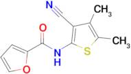 n-(3-Cyano-4,5-dimethylthiophen-2-yl)furan-2-carboxamide