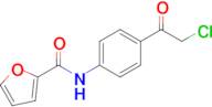 n-(4-(2-Chloroacetyl)phenyl)furan-2-carboxamide