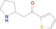 2-(Pyrrolidin-2-yl)-1-(thiophen-2-yl)ethan-1-one