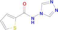n-(4h-1,2,4-Triazol-4-yl)thiophene-2-carboxamide