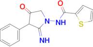 N-(2-imino-4-oxo-3-phenylpyrrolidin-1-yl)thiophene-2-carboxamide