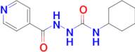 n-Cyclohexyl-2-isonicotinoylhydrazine-1-carboxamide