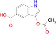 3-Acetoxy-1h-indole-5-carboxylic acid
