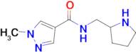 1-Methyl-N-(pyrrolidin-2-ylmethyl)-1h-pyrazole-4-carboxamide