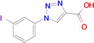 1-(3-Iodophenyl)-1h-1,2,3-triazole-4-carboxylic acid