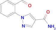 1-(2-Formylphenyl)-1h-pyrazole-4-carboxamide