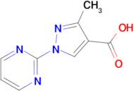 3-Methyl-1-(pyrimidin-2-yl)-1h-pyrazole-4-carboxylic acid