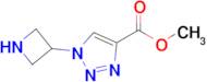 Methyl 1-(azetidin-3-yl)-1h-1,2,3-triazole-4-carboxylate