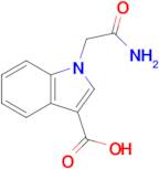 1-(2-Amino-2-oxoethyl)-1h-indole-3-carboxylic acid
