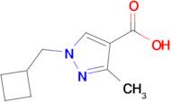 1-(Cyclobutylmethyl)-3-methyl-1h-pyrazole-4-carboxylic acid