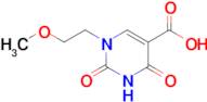 1-(2-Methoxyethyl)-2,4-dioxo-1,2,3,4-tetrahydropyrimidine-5-carboxylic acid