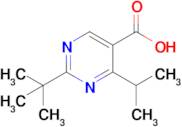 2-(Tert-butyl)-4-isopropylpyrimidine-5-carboxylic acid