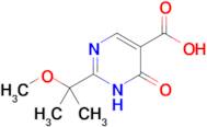 2-(2-Methoxypropan-2-yl)-6-oxo-1,6-dihydropyrimidine-5-carboxylic acid