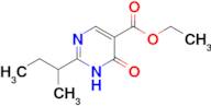 Ethyl 2-(sec-butyl)-6-oxo-1,6-dihydropyrimidine-5-carboxylate