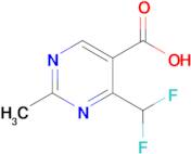 4-(Difluoromethyl)-2-methylpyrimidine-5-carboxylic acid