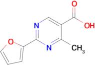 2-(Furan-2-yl)-4-methylpyrimidine-5-carboxylic acid