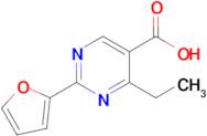 4-Ethyl-2-(furan-2-yl)pyrimidine-5-carboxylic acid