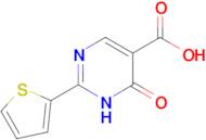 6-Oxo-2-(thiophen-2-yl)-1,6-dihydropyrimidine-5-carboxylic acid