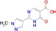 2-(1-Methyl-1h-pyrazol-4-yl)-6-oxo-1,6-dihydropyrimidine-5-carboxylic acid