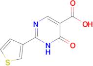 6-Oxo-2-(thiophen-3-yl)-1,6-dihydropyrimidine-5-carboxylic acid