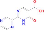 6-Oxo-2-(pyrazin-2-yl)-1,6-dihydropyrimidine-5-carboxylic acid